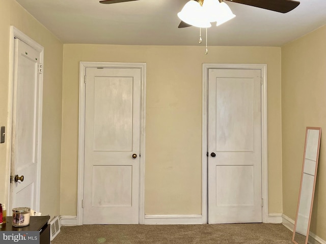 1506 Mcgovern Ter, Wilmington, DE 19805 - bedroom with carpet flooring, baseboards, and a ceiling fan