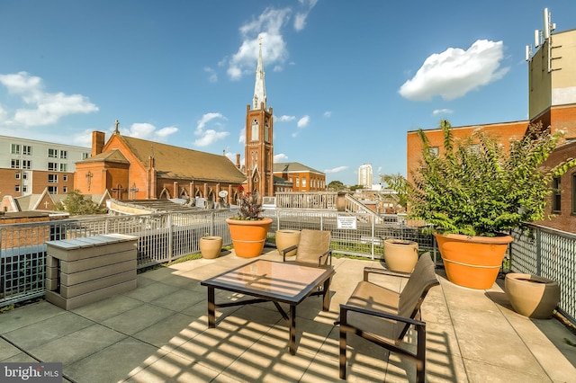 1211 Light St Unit 105, Baltimore, MD 21230 - view of patio