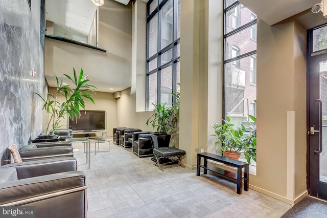 1211 Light St Unit 105, Baltimore, MD 21230 - common area with a towering ceiling