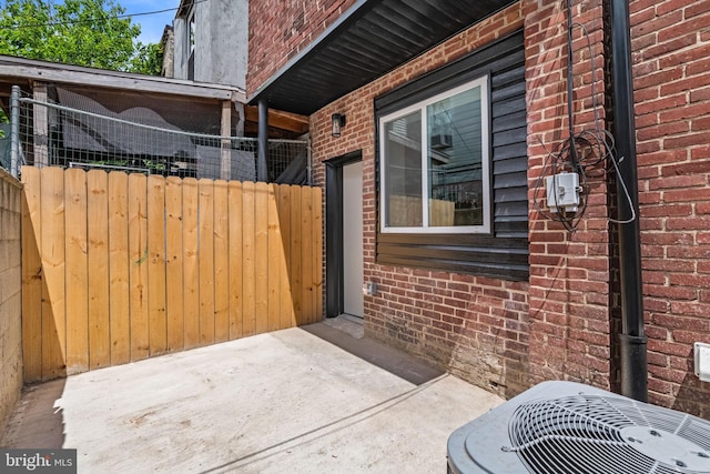 1728 S Bancroft St, Philadelphia, PA 19145 - view of patio / terrace featuring central AC