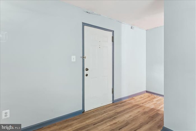 116 Lee Ave Unit 112, Takoma Park, MD 20912 - spare room featuring wood finished floors and baseboards