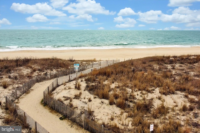 6801 Atlantic Ave Unit 2, Ocean City, MD 21842 - water view with local beach