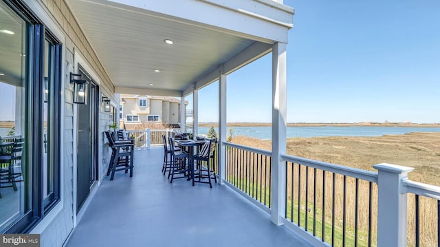 21 Hart Ln, Ventnor City, NJ 08406 - balcony with a water view