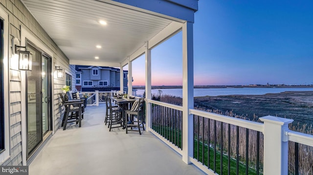 21 Hart Ln, Ventnor City, NJ 08406 - balcony with a water view