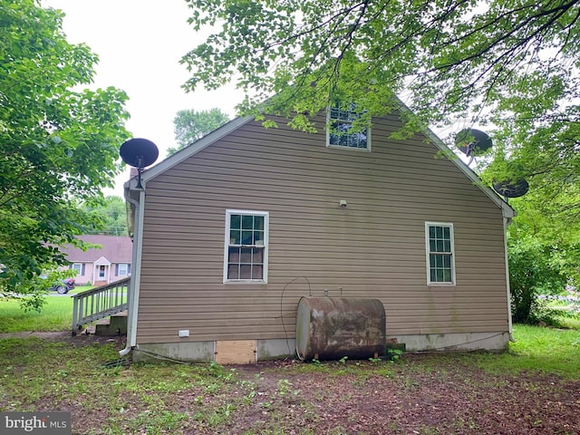 30536 Bennett Rd, Salisbury, MD 21804 - view of side of home featuring heating fuel and crawl space