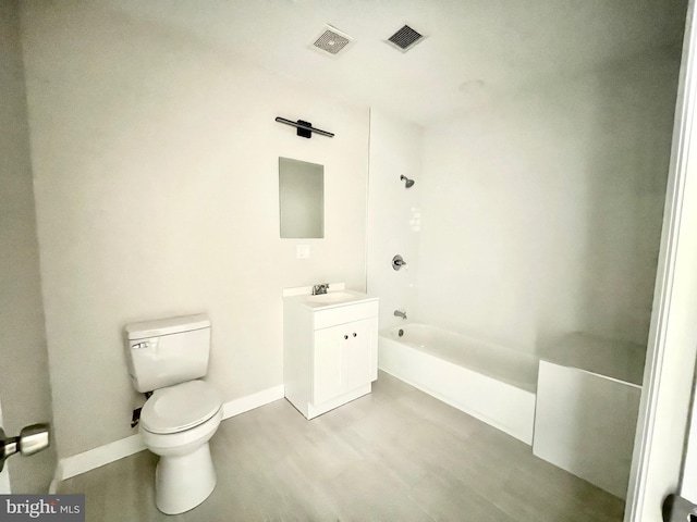 6227 Callowhill St, Philadelphia, PA 19151 - full bath with toilet, vanity, shower / bath combination, and baseboards