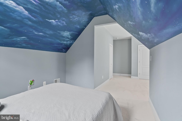 2860 Pfefferkorn Rd, West Friendship, MD 21794 - bedroom featuring lofted ceiling, carpet, and baseboards