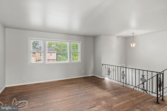 4002 52nd St, Bladensburg, MD 20710 - empty room featuring wood finished floors and baseboards