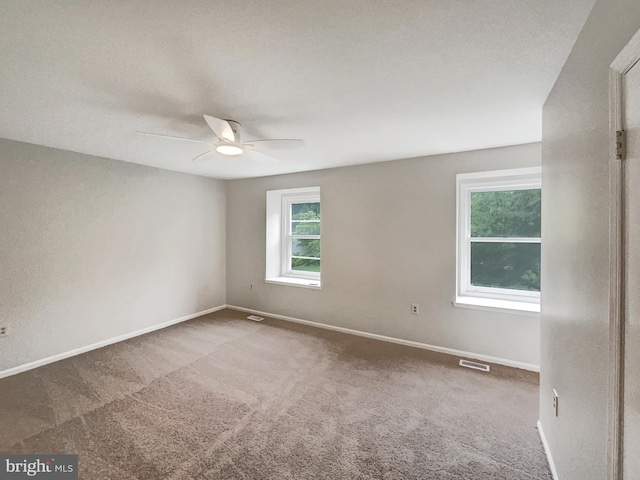 13109 Mica Ct, Silver Spring, MD 20904 - carpeted empty room featuring ceiling fan and baseboards