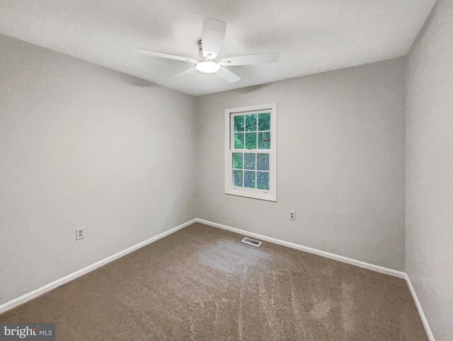 13109 Mica Ct, Silver Spring, MD 20904 - carpeted empty room with ceiling fan and baseboards