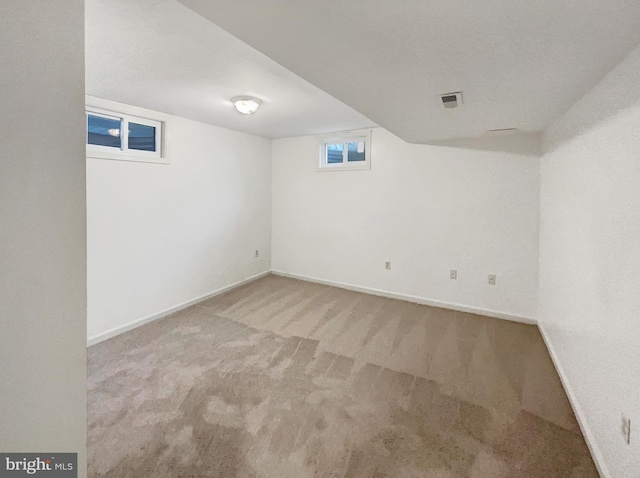 13109 Mica Ct, Silver Spring, MD 20904 - basement with carpet flooring and baseboards