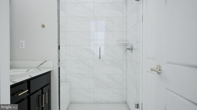 42096 Picasso Sq, Ashburn, VA 20148 - full bath with a stall shower and vanity
