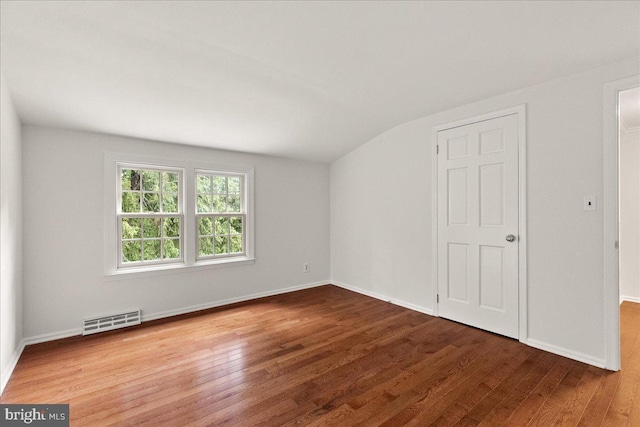33 Duffield Pl, Princeton, NJ 08540 - unfurnished room featuring wood finished floors, lofted ceiling, and baseboards