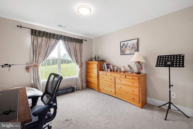 213 Athena Ct, Wilmington, DE 19808 - home office with carpet floors