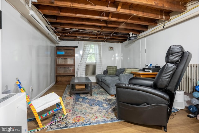625 Lindley Rd, Glenside, PA 19038 - living area with wood finished floors