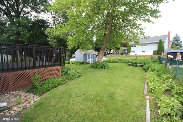 65 Albert Ave, Milltown, NJ 08850 - view of yard with a deck