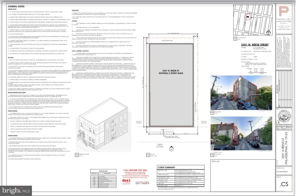 2351 N Reese St, Philadelphia, PA 19133 - view of a document with a collage of images