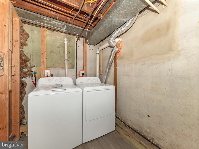 8709 Bradford Rd, Silver Spring, MD 20901 - washroom with washing machine and clothes dryer