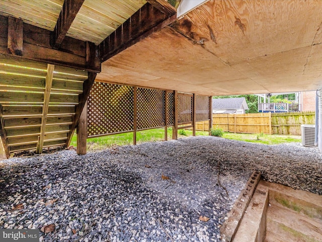 8709 Bradford Rd, Silver Spring, MD 20901 - view of patio featuring cooling unit