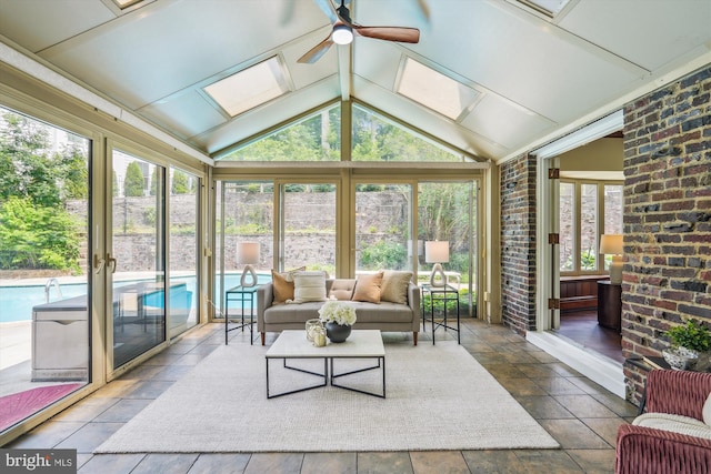 9101 Sligo Creek Pkwy, Silver Spring, MD 20901 - sunroom / solarium featuring lofted ceiling