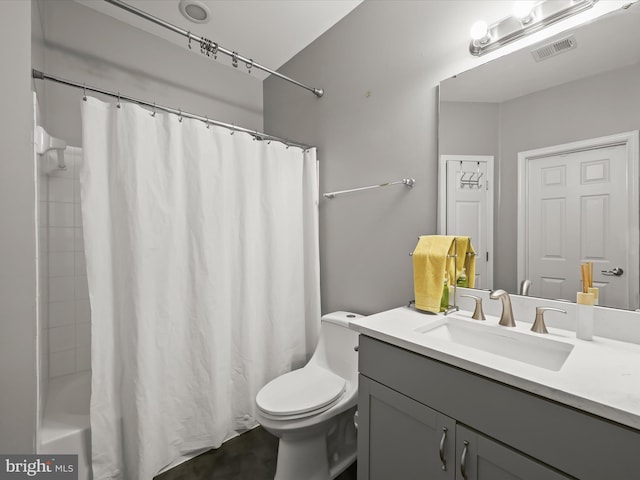 5307 Wyndholme Cir Unit 302, Baltimore, MD 21229 - full bathroom featuring vanity, toilet, and shower / tub combo