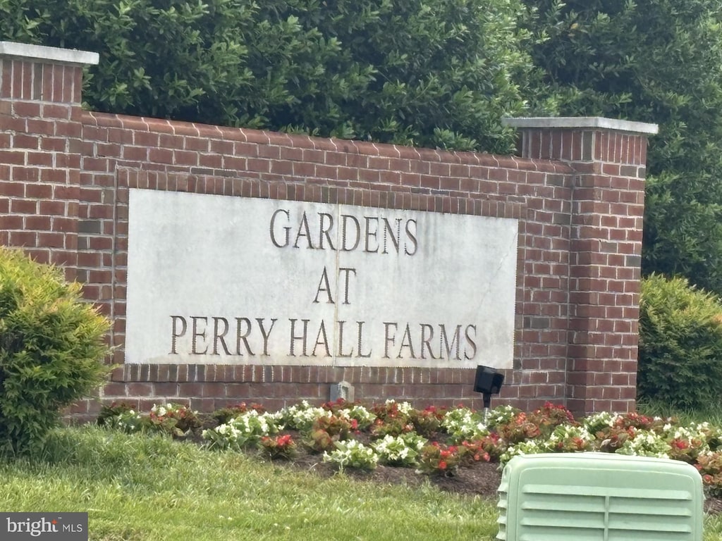 9615 Haven Farm Rd Unit 9615G, Perry Hall, MD 21128 - view of community sign