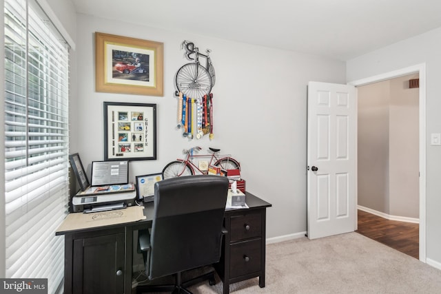 169 Woodlake Dr, Marlton, NJ 08053 - carpeted office space with baseboards