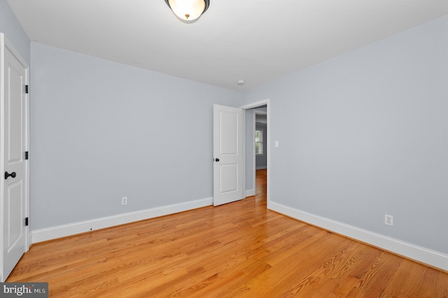 6 E Hamilton Ave, Silver Spring, MD 20901 - spare room featuring light wood-style floors and baseboards