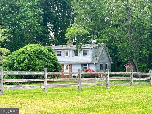 13931 Eagles Nest Farm Ln, Betterton, MD 21610 - view of front facade with a chimney