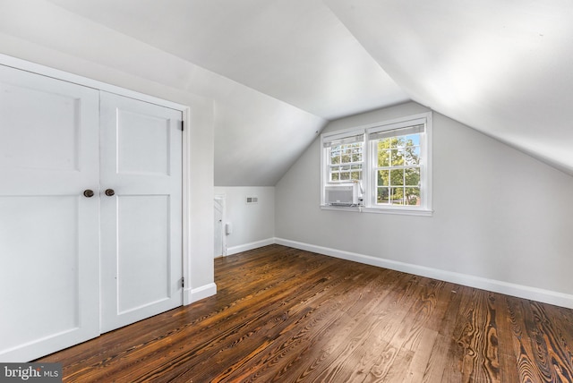10510 Vincent Rd, White Marsh, MD 21162 - bonus room featuring dark wood-style floors and lofted ceiling