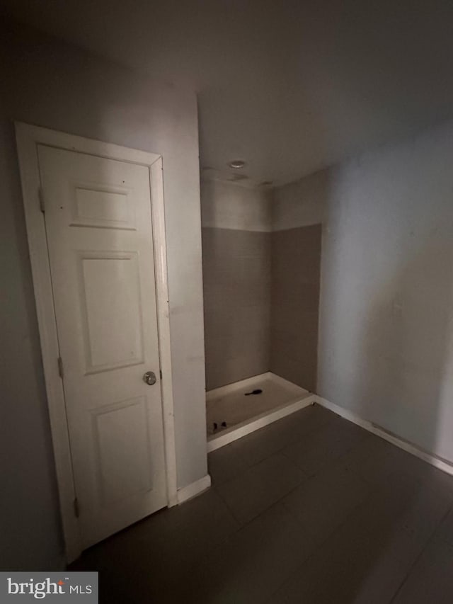 17286 Apple Tree Rd, Bridgeville, DE 19933 - full bath featuring a stall shower, baseboards, and tile patterned floors