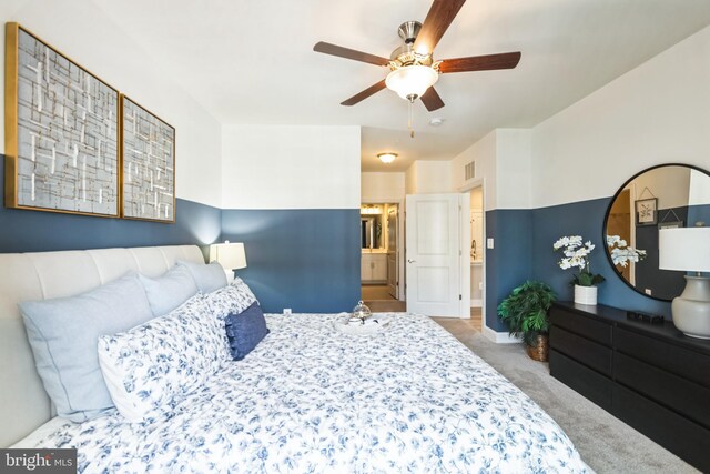 406-203 Bold Ruler Ct, Havre De Grace, MD 21078 - bedroom with carpet and ceiling fan