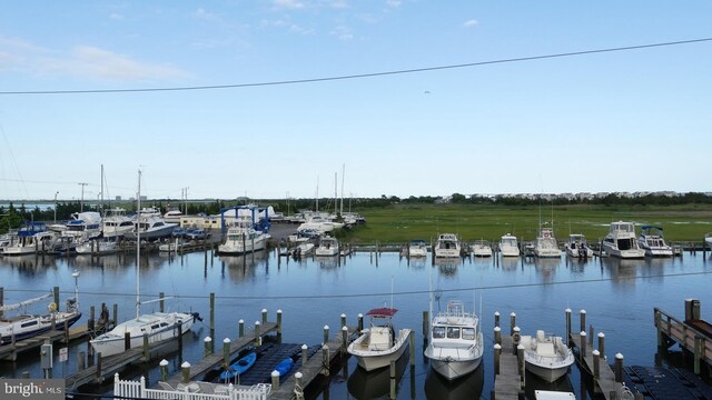 557 Launch Ave, Somers Point, NJ 08244 - dock featuring a water view