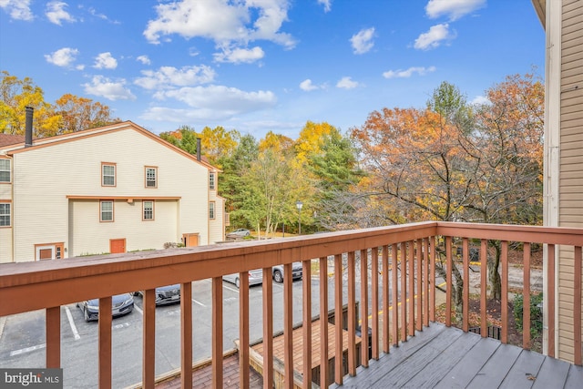14629 Monmouth Dr Unit 10-112, Burtonsville, MD 20866 - view of wooden terrace