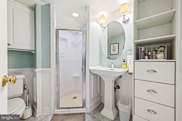 3311 Cameron Mills Rd, Alexandria, VA 22302 - full bath with toilet and a shower stall