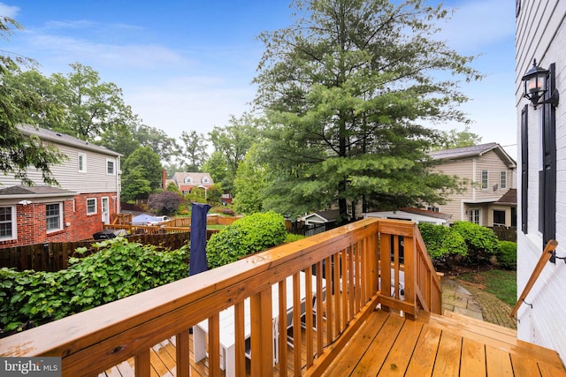 3311 Cameron Mills Rd, Alexandria, VA 22302 - view of deck