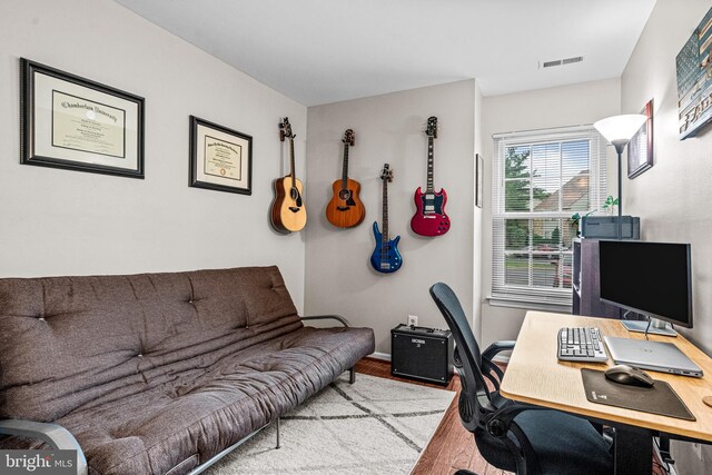 258 Tavistock, Cherry Hill, NJ 08034 - office area with wood finished floors and baseboards