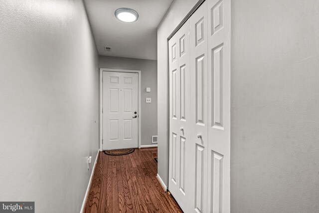 258 Tavistock, Cherry Hill, NJ 08034 - hall with dark wood-style floors and baseboards