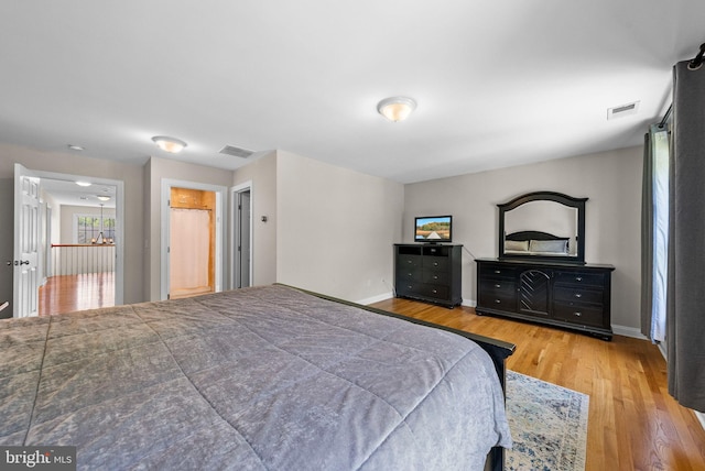 143 Oak St, Bridgewater, NJ 08807 - bedroom featuring wood finished floors and baseboards