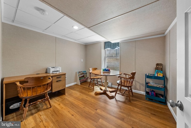 143 Oak St, Bridgewater, NJ 08807 - office space with wood finished floors and baseboards