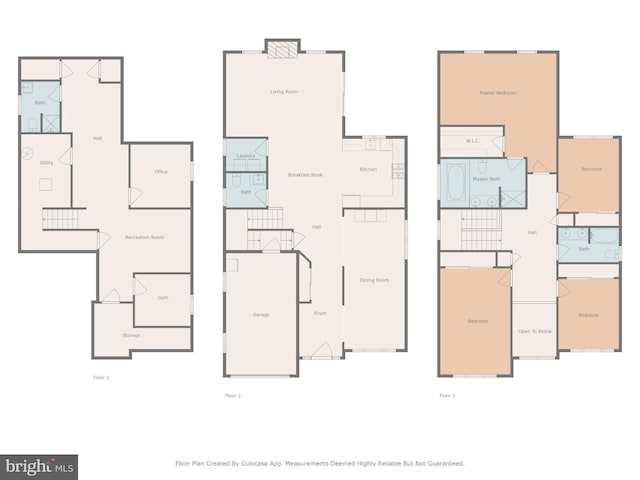 143 Oak St, Bridgewater, NJ 08807 - floor plan / room layout