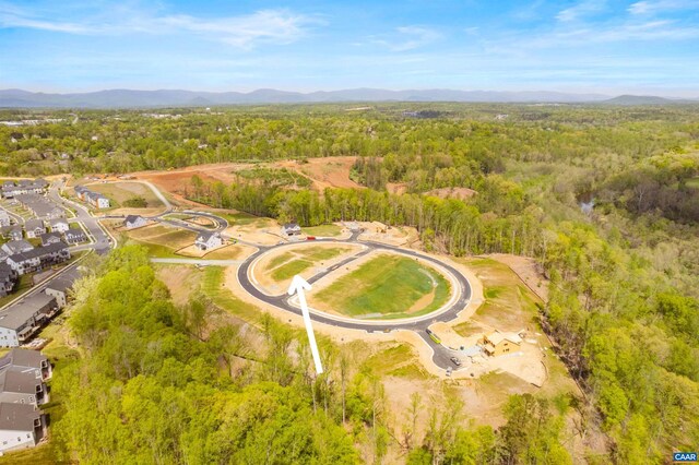 3615 Hilah Ln, Charlottesville, VA 22901 - bird's eye view of a forest and a mountainous background