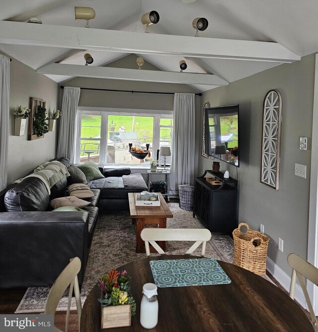 102 Northside Rd, Elverson, PA 19520 - living room with wood finished floors and baseboards