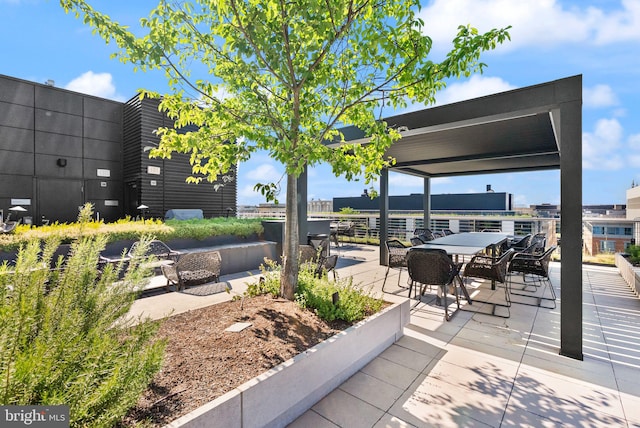 925 H St NW Unit 810, Washington, DC 20001 - view of patio / terrace with outdoor dining space