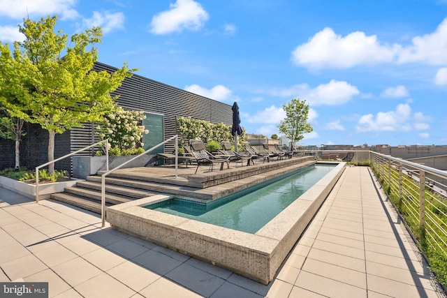 925 H St NW Unit 810, Washington, DC 20001 - view of swimming pool with a patio area