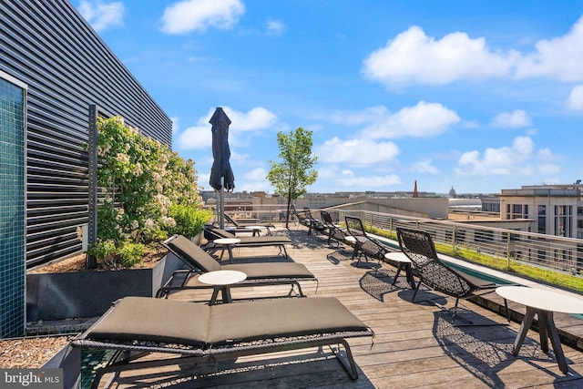 925 H St NW Unit 810, Washington, DC 20001 - view of wooden deck