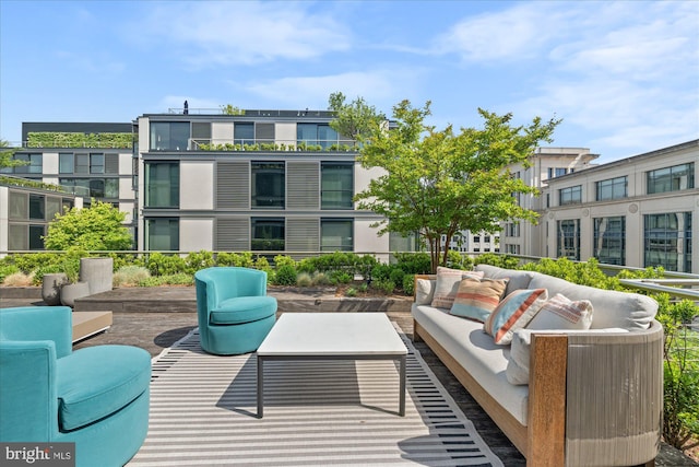925 H St NW Unit 810, Washington, DC 20001 - view of patio with an outdoor living space