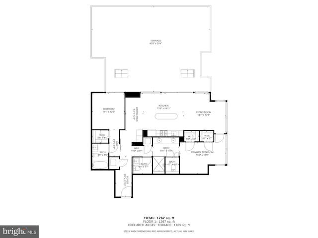 925 H St NW Unit 810, Washington, DC 20001 - room layout