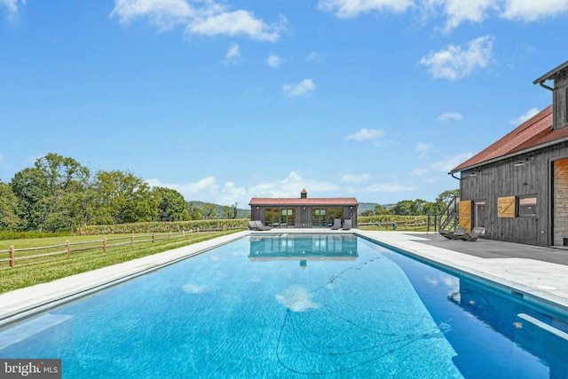 820 Spring Hill Rd, Riegelsville, PA 18077 - view of swimming pool featuring a patio area