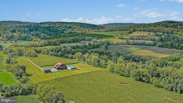 820 Spring Hill Rd, Riegelsville, PA 18077 - view of rural area with a heavily wooded area